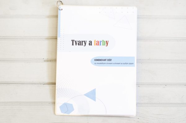 Tvary a farby | kombinovaný pracovný zošit