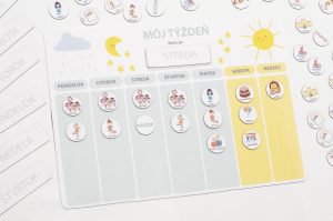 Môj týždeň | kalendár pre deti