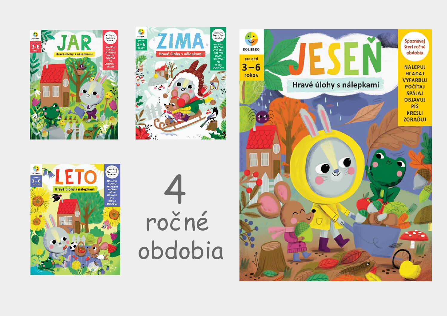 Spoznaj štyri ročné obdobia | časopis pre deti